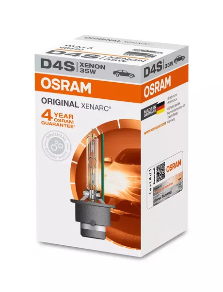 Лампа автомобильная D4S (35W P32D-5) XENON (XENARC) CLASSIC 4300K 42V OSRAM