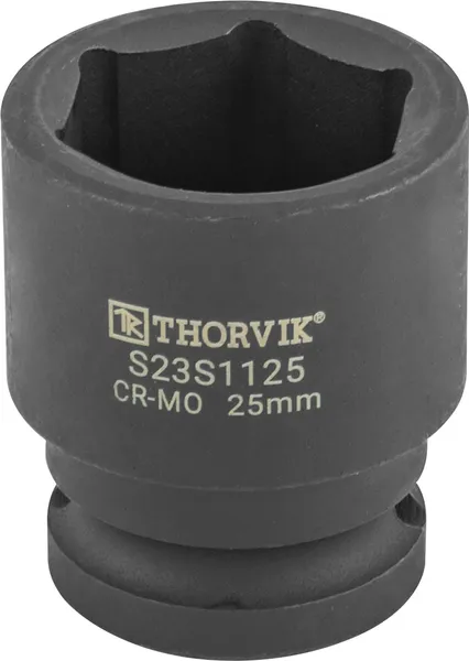 Головка торцевая ударная 1/2"DR, 25 мм, Thorvik S23S1125 (54405)