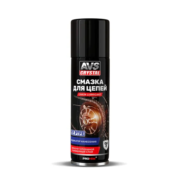 Смазка для цепей (PTFE) (аэрозоль) 335 мл AVS AVK-180