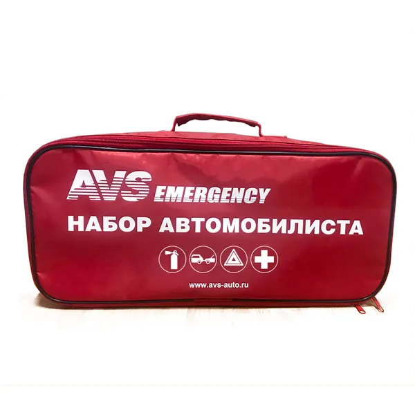 Сумка "Набор автомобилиста" (красная) AVS SN-03