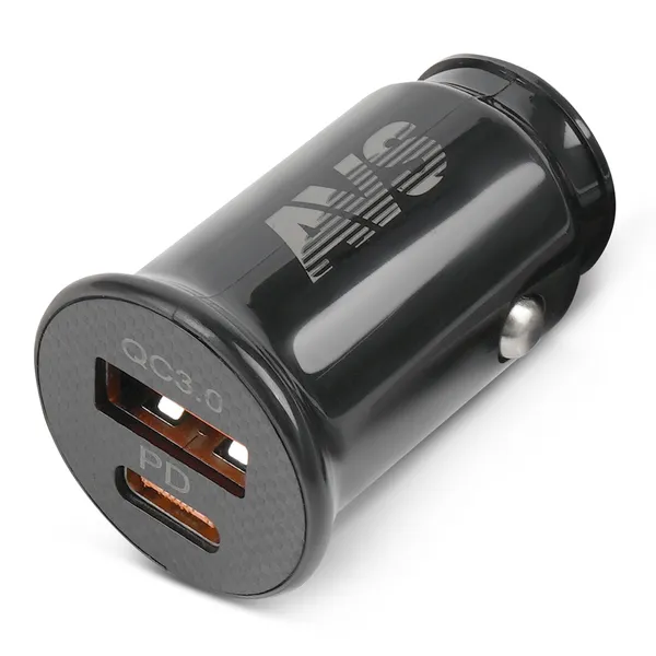 Автомобильное ЗУ AVS UC-614, 1 QC USB/1 PD Type-C, 3.0 А, 20 Вт (A40840S)