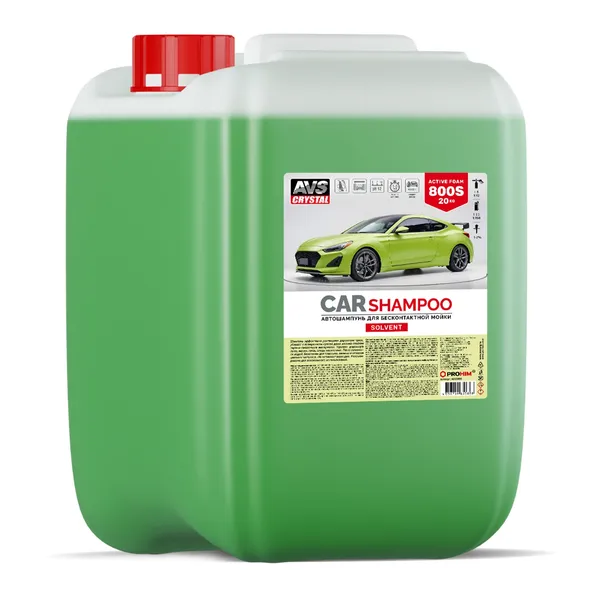Автошампунь для б/к мойки AVS "Active Foam" 1:8-12 800S SOLVENT 20 кг