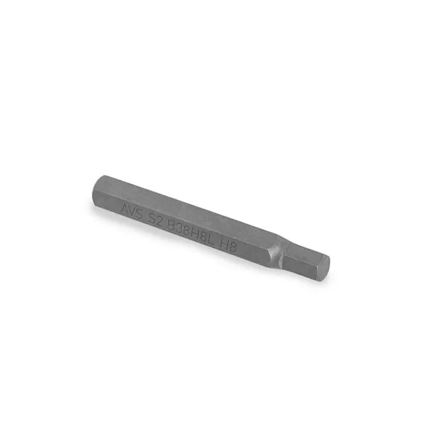 Вставка 3/8" шестигранная 8 мм, длина 75 мм AVS B38H8L