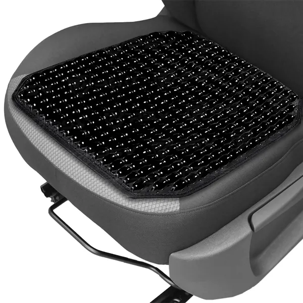 Накидка массажная AVS M2410P-BL квадратная шарики (черный), 1 шт.