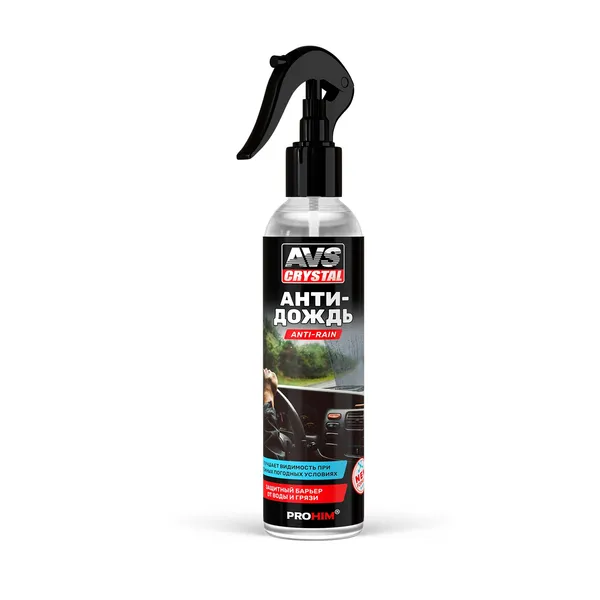 Антидождь NEW FORMULA (триггер) 250 мл AVS AVK-664