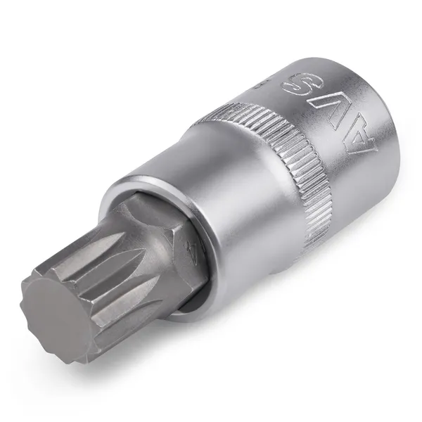 Головка со вставкой 1/2" SPLINE (M14, L=55 мм) AVS BS12M14