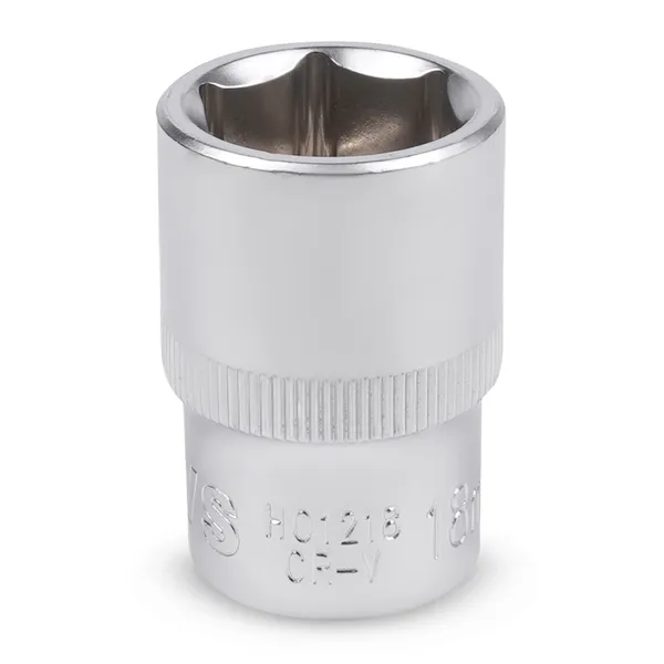 Головка торцевая 6-гранная 1/2''DR (18 мм) AVS H01218