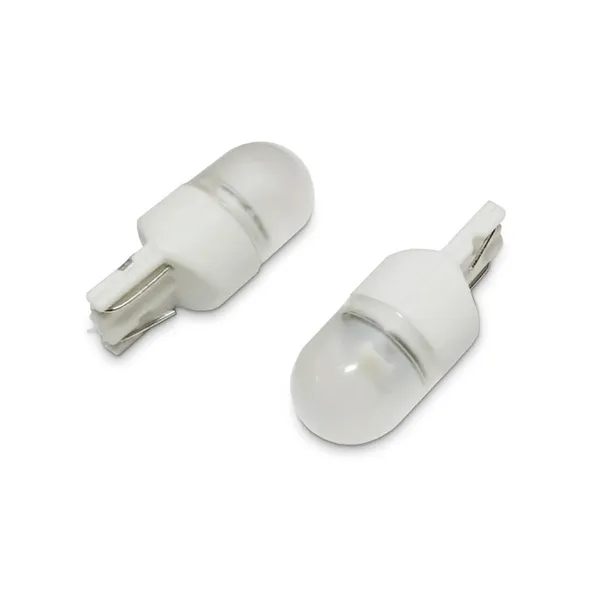 T127-10 T10/белый/ (W2.1x9.5d) 1SMD 3030 12V 1W, 10 шт.
