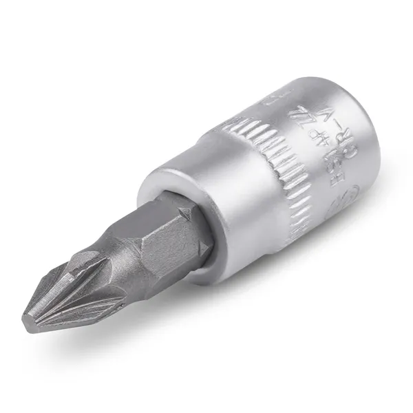 Головка со вставкой 1/4" крест (PZ2, L=38 мм) AVS BS14PZ2
