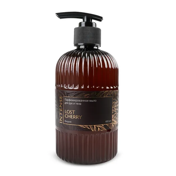 Жидкое мыло парфюм. Intense "Lost cherry/вишня" 400 мл. с дозатором Clean&Green CG8510