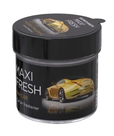 Ароматизатор воздуха MAXI FRESH CMF-102 "НОВАЯ МАШИНА" (банка, 100 гр.)