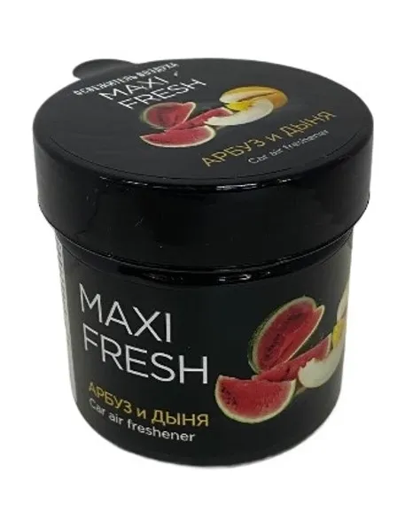 Ароматизатор воздуха MAXI FRESH CMF-125 "Арбуз и Дыня" (банка, 100 гр.)