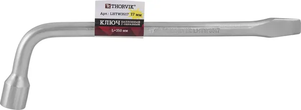 Баллонный ключ Г-образный, 17 мм, 310 мм, Thorvik LHTW3517