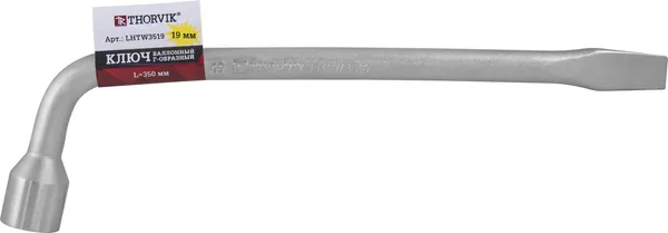 Баллонный ключ Г-образный, 19 мм, 310 мм, Thorvik LHTW3519