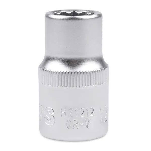 Головка торцевая 12-гранная 1/2''DR (12 мм) AVS H21212