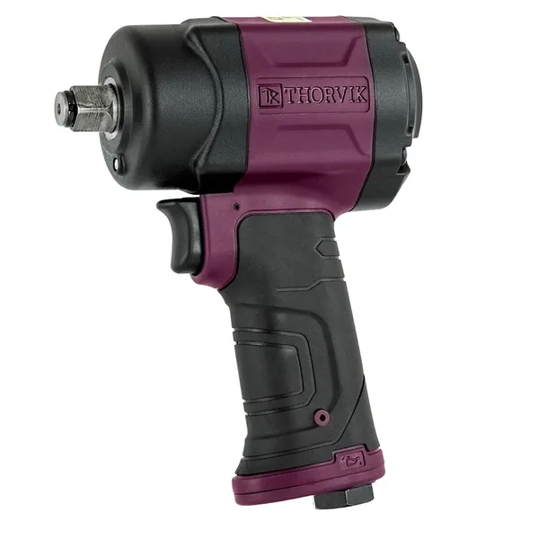 Гайковерт ударный пневматический 1/2"DR 8500 об/мин, 1000 Нм, компакт, Thorvik AIW1210С (53931)