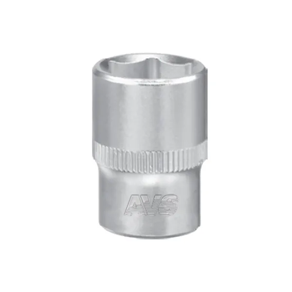 Головка торцевая 6-гранная 1/4''DR (14 мм) AVS H01414