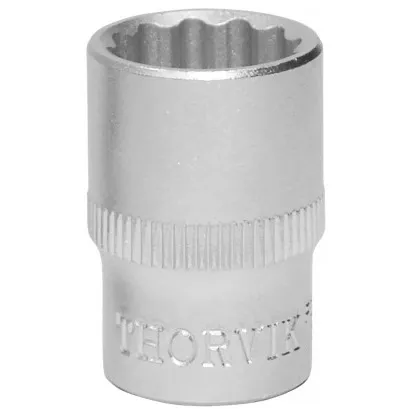 Головка торцевая 12-гранная 3/8"DR, 23 мм. Thorvik S12S1223 (54284)