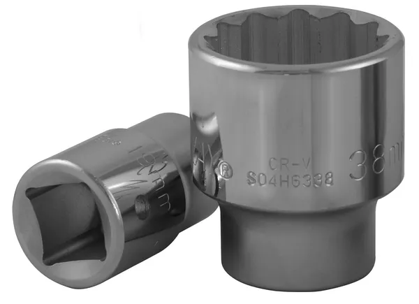 Головка торцевая 3/4 DR, 12-гранная, 19 мм, Jonnesway S04H6319
