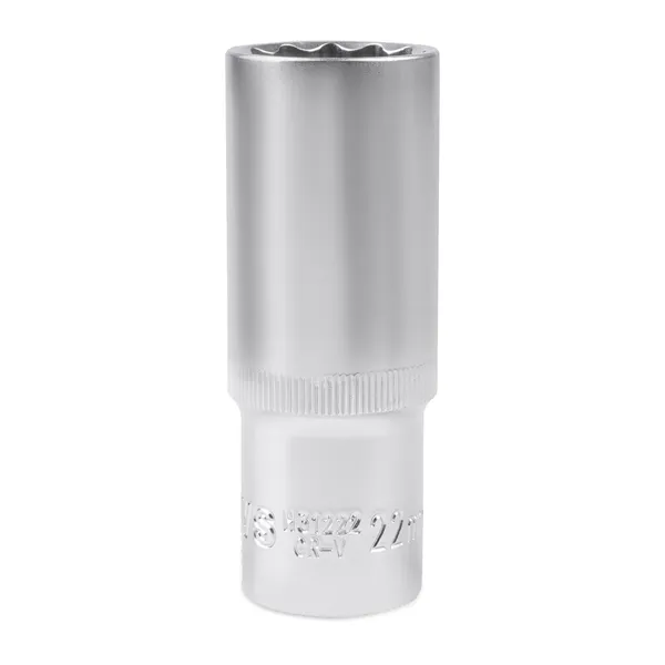 Головка торцевая глубокая 12-гранная 1/2''DR (22 мм) AVS H31222