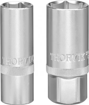 Головка торцевая свечная 3/8"DR, 16 мм, Thorvik S2S3116 (54334)