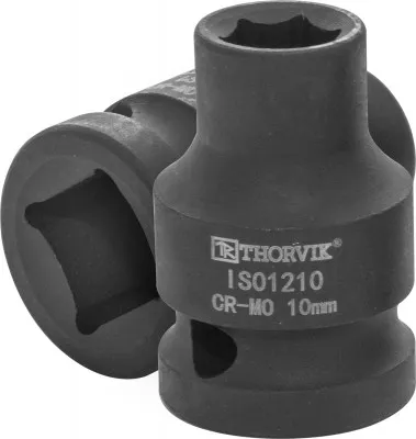 Головка торцевая ударная 1/2"DR, 10 мм, Thorvik IS01210 (53405)