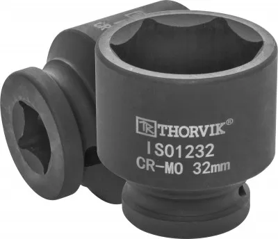 Головка торцевая ударная 1/2"DR, 32 мм, Thorvik IS01232 (53427)