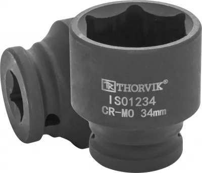 Головка торцевая ударная 1/2"DR, 34 мм, Thorvik IS01234 (53428)