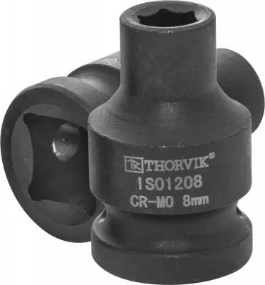 Головка торцевая ударная 1/2"DR, 8 мм, Thorvik IS01208 (53403)