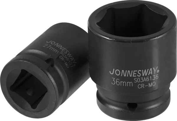 Головка торцевая ударная 3/4 DR, 22 мм, Jonnesway S03A6122