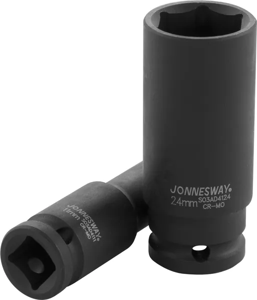 Головка торцевая ударная глубокая 1/2 DR, 17 мм, Jonnesway S03AD4117