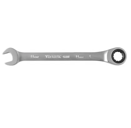 Ключ гаечный комбинированный трещоточный, 11 мм, Thorvik CRW11 (53505)