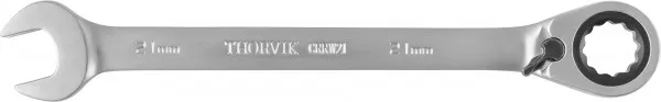 Ключ комбинированный трещоточный с реверсом, 21 мм, Thorvik CRRW21 (53499)