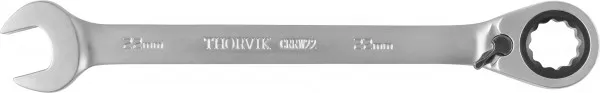 Ключ комбинированный трещоточный с реверсом, 22 мм, Thorvik CRRW22 (53500)