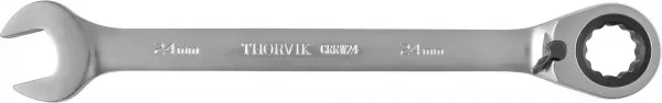 Ключ комбинированный трещоточный с реверсом, 24 мм, Thorvik CRRW24 (53501)