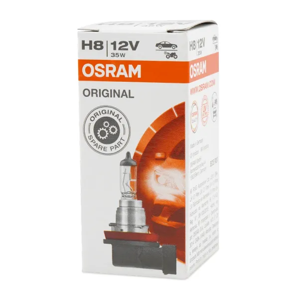 Автолампа галогенная H8 (35W PGJ19-1) ORIGINAL LINE 12V OSRAM
