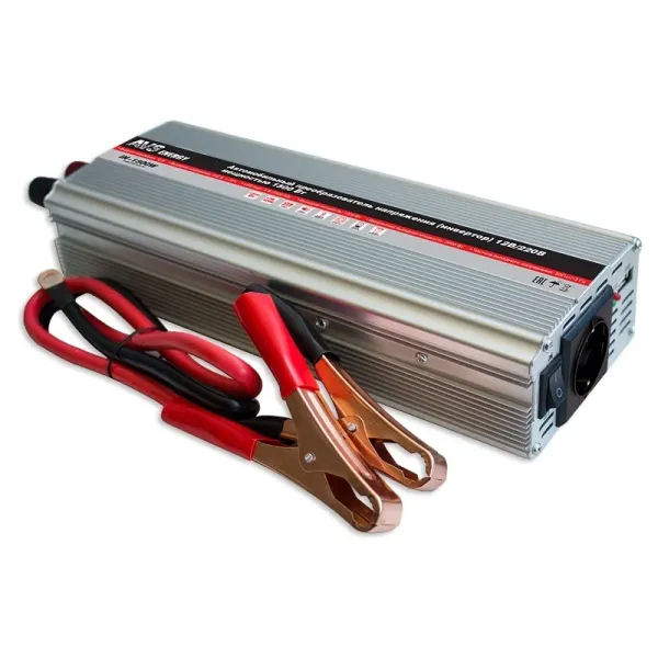 Автомобильный инвертор 12/220V AVS IN-1500W (уценённый товар)