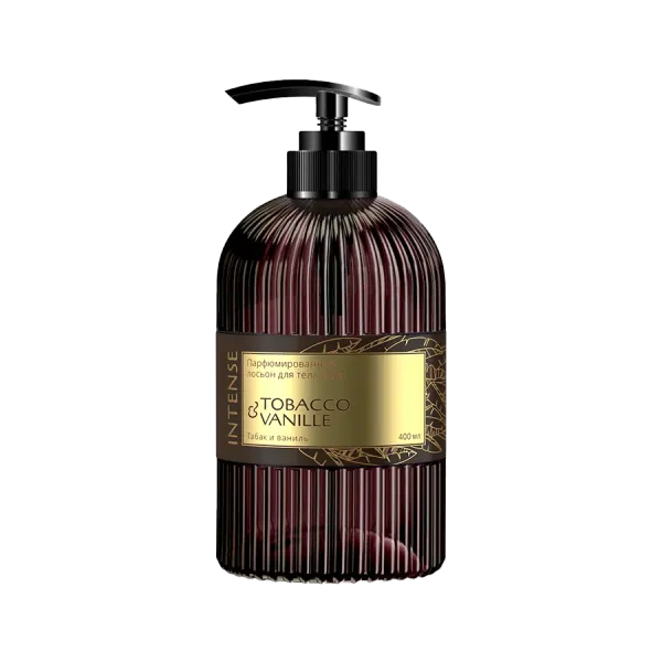 Лосьон д/рук и тела парфюм. Intense Tobacco&vanilla/Таб.-ван. 400 мл. с дозатор. Clean&Green CG8545