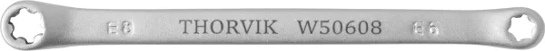 Ключ гаечный накидной TORX® серии ARC, Е6хЕ8, Thorvik W50608 (51298)