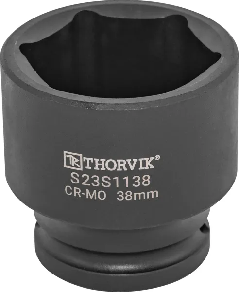 Головка торцевая ударная 1/2"DR, 38 мм, Thorvik S23S1138 (54415)