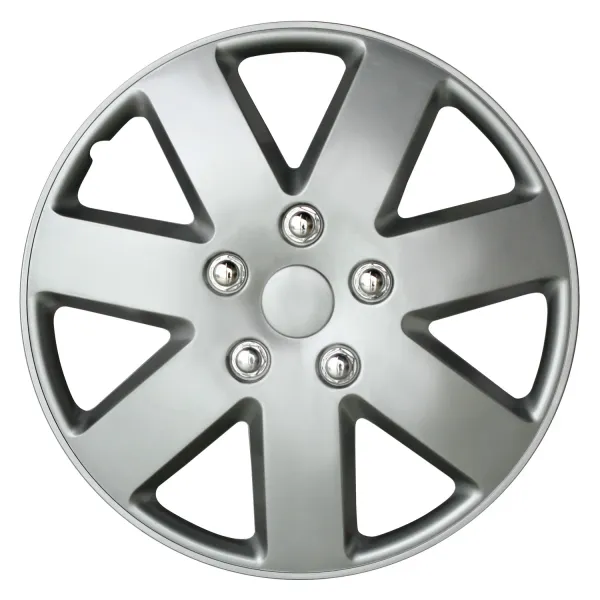 Колпаки на колеса R14 AXIS, 4шт, серебристые, ABS-пластик, AVS CAX-14 - серия Basic