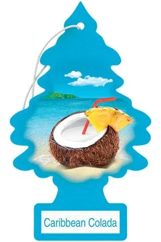 Ароматизатор Ёлочка "Карибский коктейль" (Caribbean Colada)