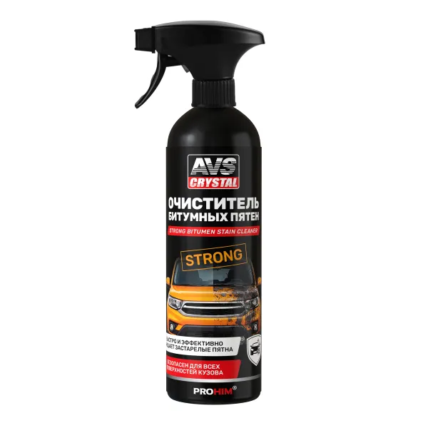 Очиститель битумных пятен STRONG (триггер) 500 мл AVS AVK-557