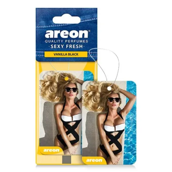 Ароматизатор AREON "SEX DRIVE" Vanilla Black