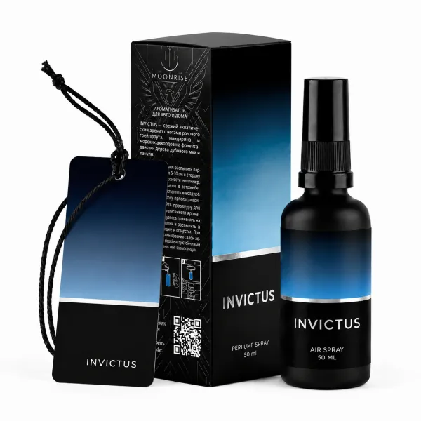 Ароматизатор-парфюм для авто и дома Moonrise "Invictus" 50 мл. Master Pro MPD-021