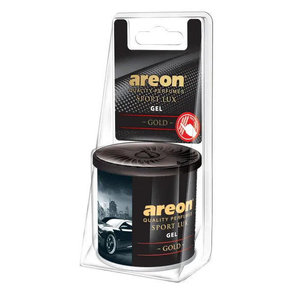Ароматизатор AREON GEL CAN Sport Lux blister (Gold)