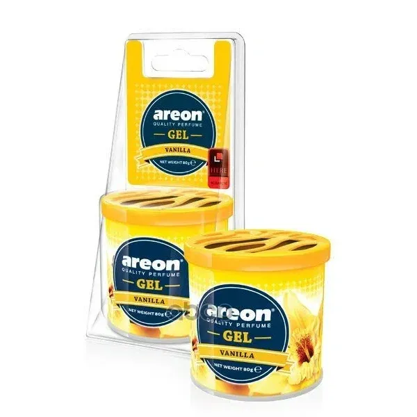 Ароматизатор AREON GEL CAN BLISTER (vanilla)