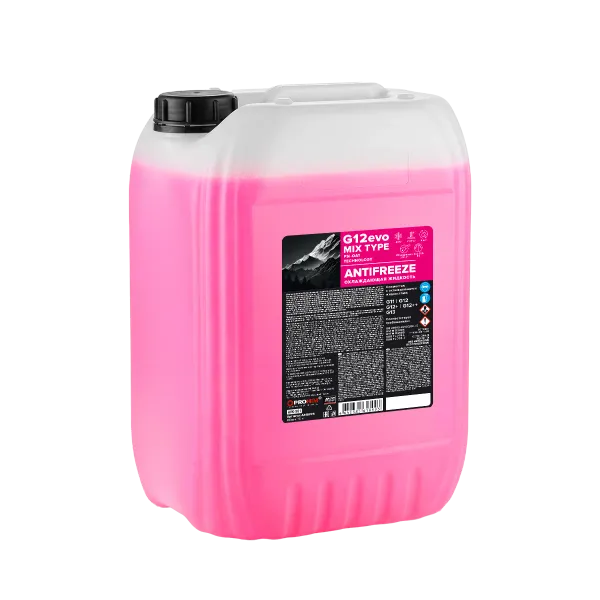 Охлаждающая жидкость Antifreeze MIX Type G12evo PSi-OAT -40C, розовый, 10 кг AVS AVK-561