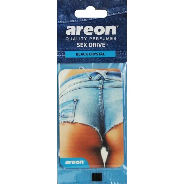 Ароматизатор AREON "SEX DRIVE" Black Crystal