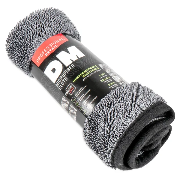 Микрофибровое полотенце для сушки кузова DM-0410 (35x40см)(1шт)